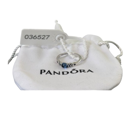 Pandora NWT Disney Aladdin Princess Jasmine Ring 925 Sterling Silver Size 6.5 - Picture 10 of 11